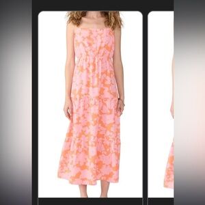 Social Standard by Sanctuary Maxi dress, XL adj straps smocked back NWT $149